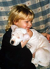 Laurens meets puppy